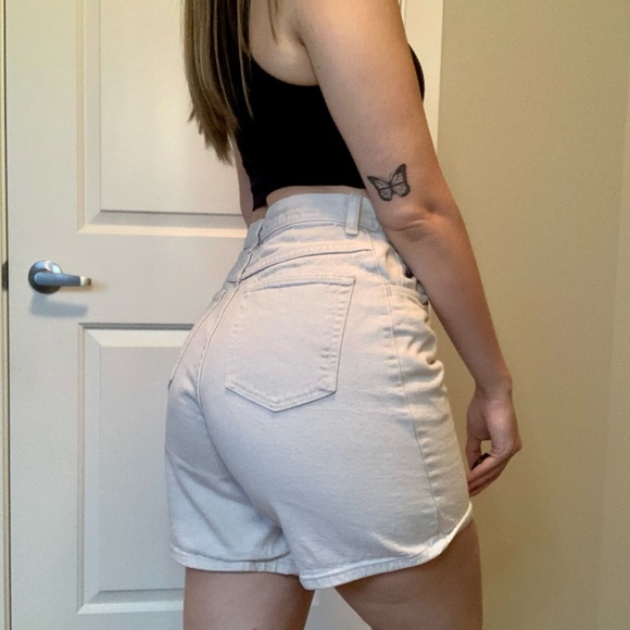 Vintage Beige Wrangler Shorts - Picture 4 of 12